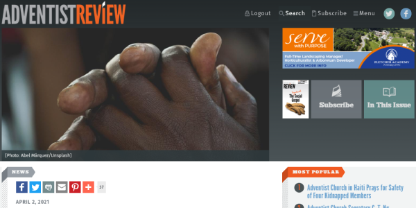 Church Website Design in Nigeria