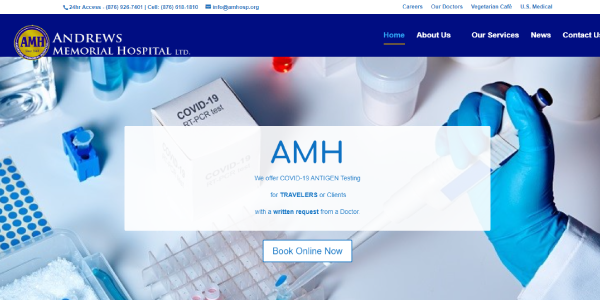 Hospital Portal and Clinic web design
