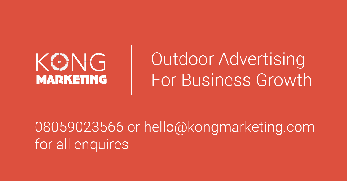 Outdoor Advertising in Nigeria OOH Advertising Company Kong