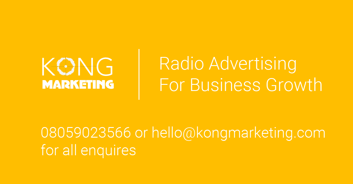 Radio advertising in Nigeria | Lagos Radio Commercials - Kong Marketing ...