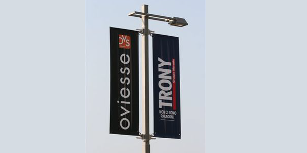 Lamp post Banner printing in Nigeria